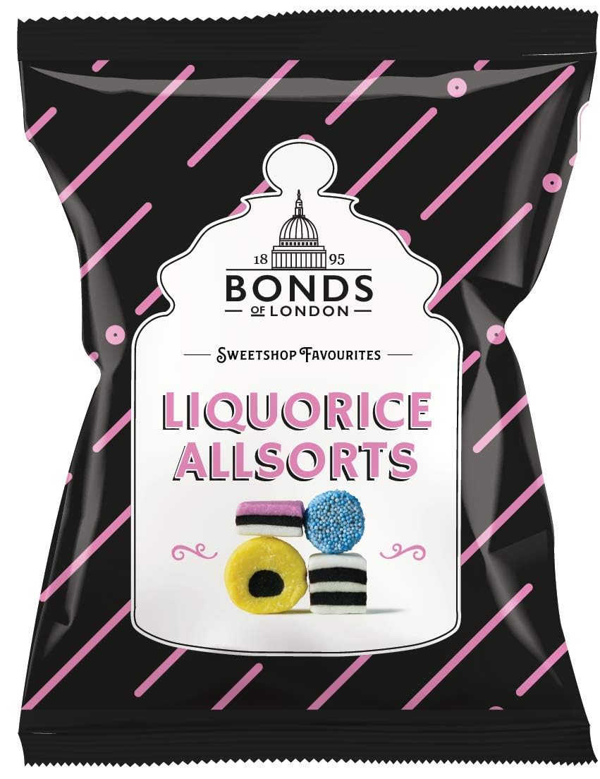 Bonds Liquorice Allsorts 130g (UK)