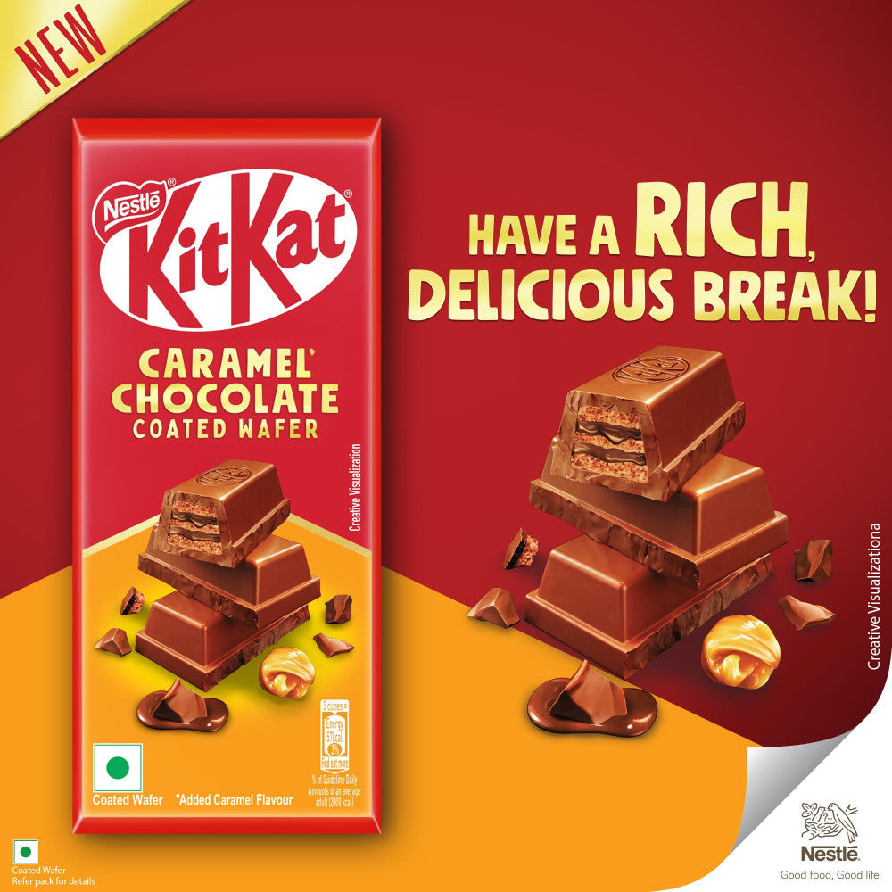 KitKat Caramel Chocolate 50g (India)