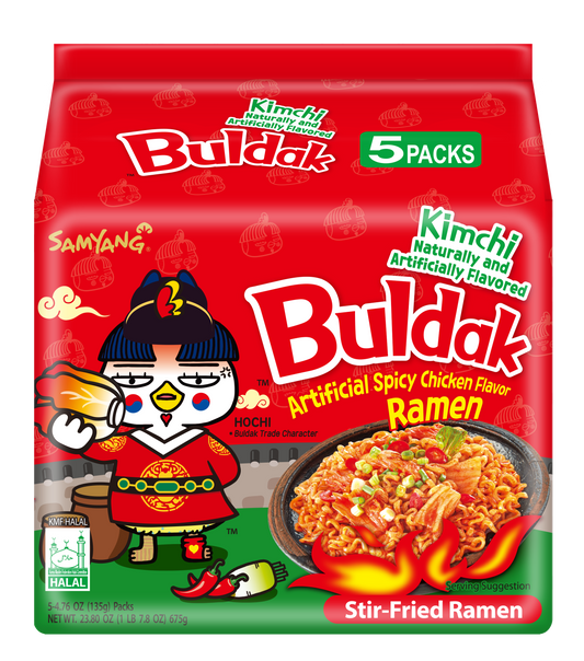 Buldak Kimchi Ramen 5pck (Korea)