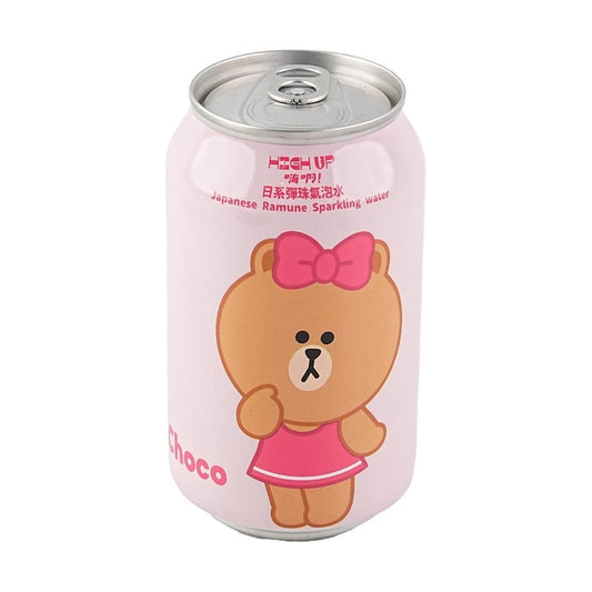 Line Friends Japanese Ramune Soda Original 330ml (Taiwan)