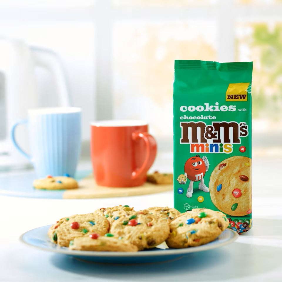M&M's Minis Milk Chocolate Cookies 180g (UK)