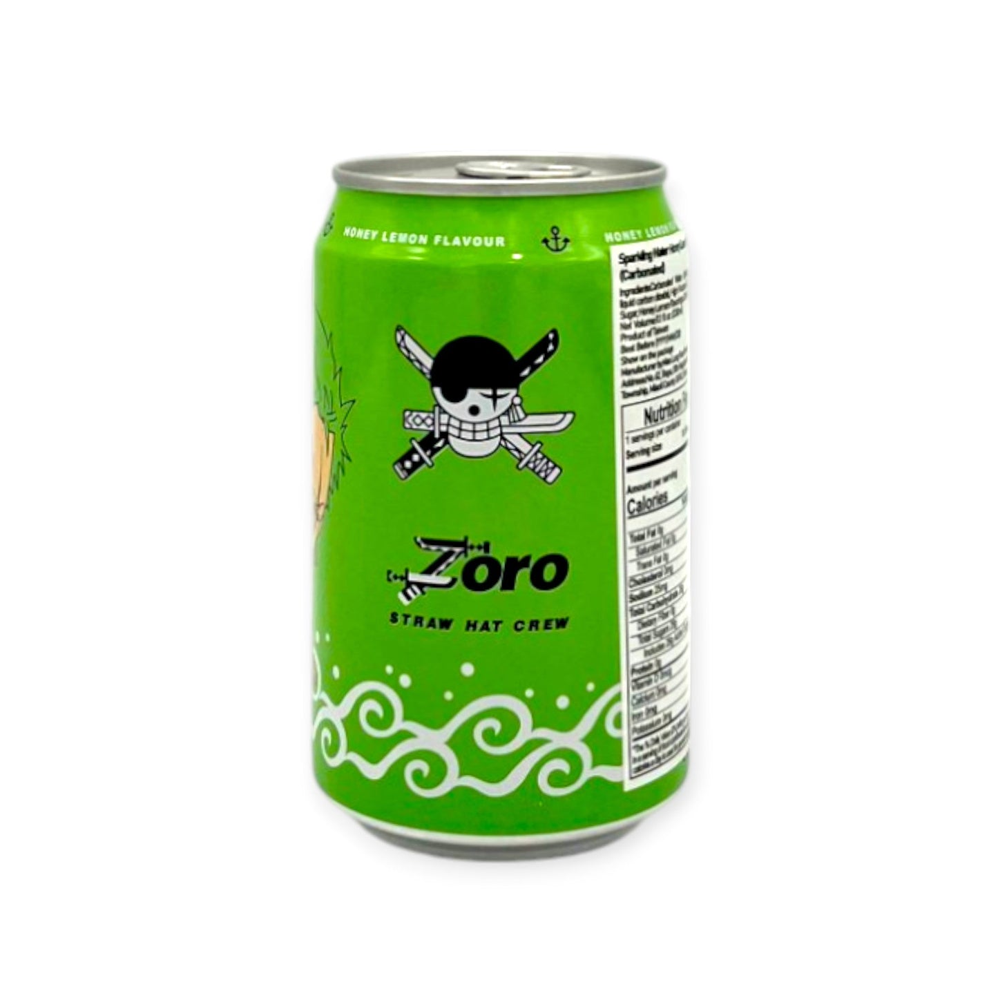 Ocean Bomb One Piece Zero Honey Lemon Soda 330ml (Taiwan)