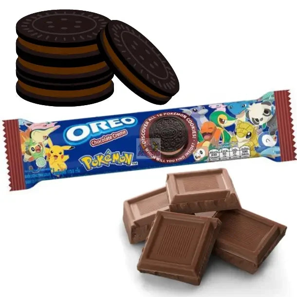 Oreo Pokemon Chocolate Cream Cookies (Indonesia)