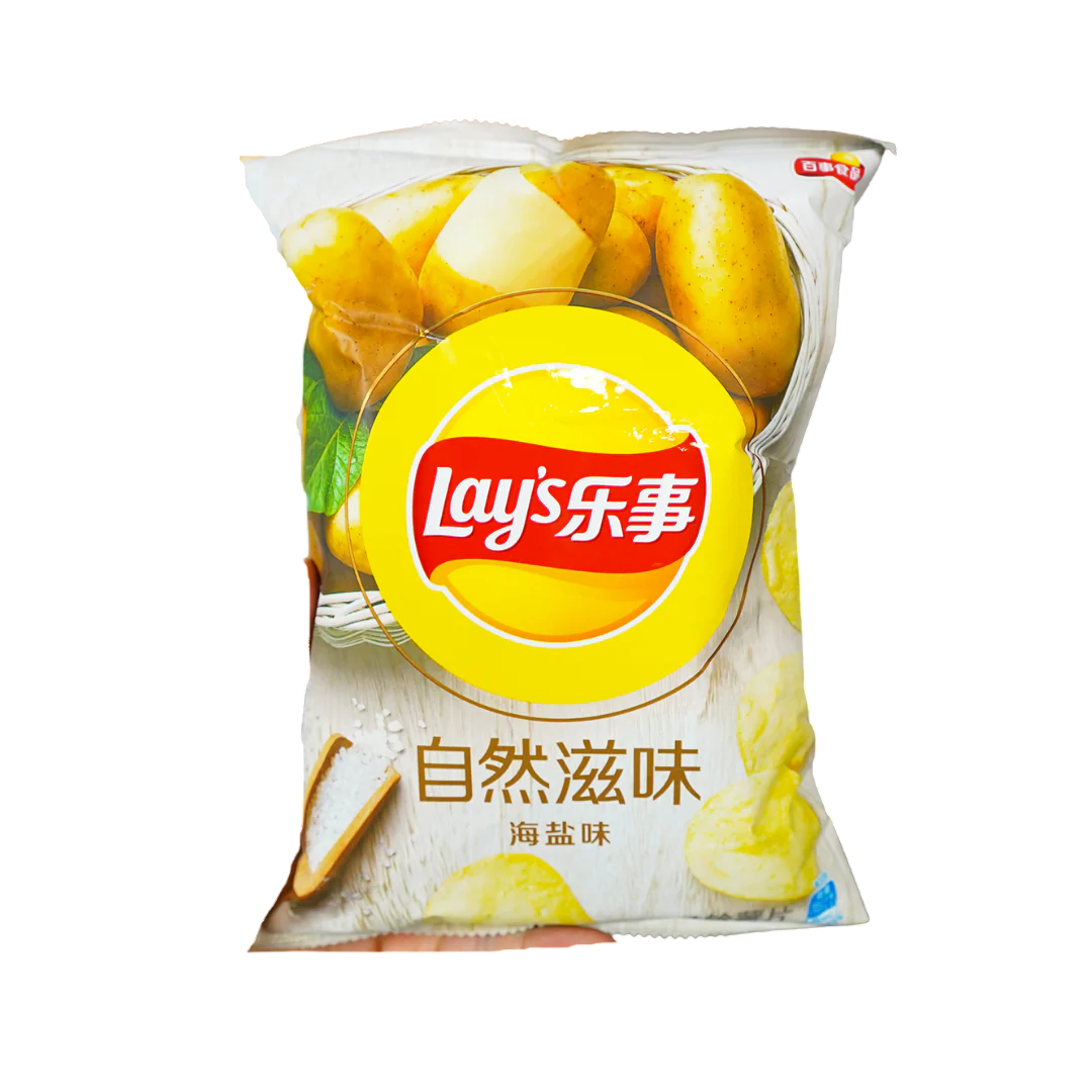 Lays Chips Refreshing Sea Salt 65g (China)