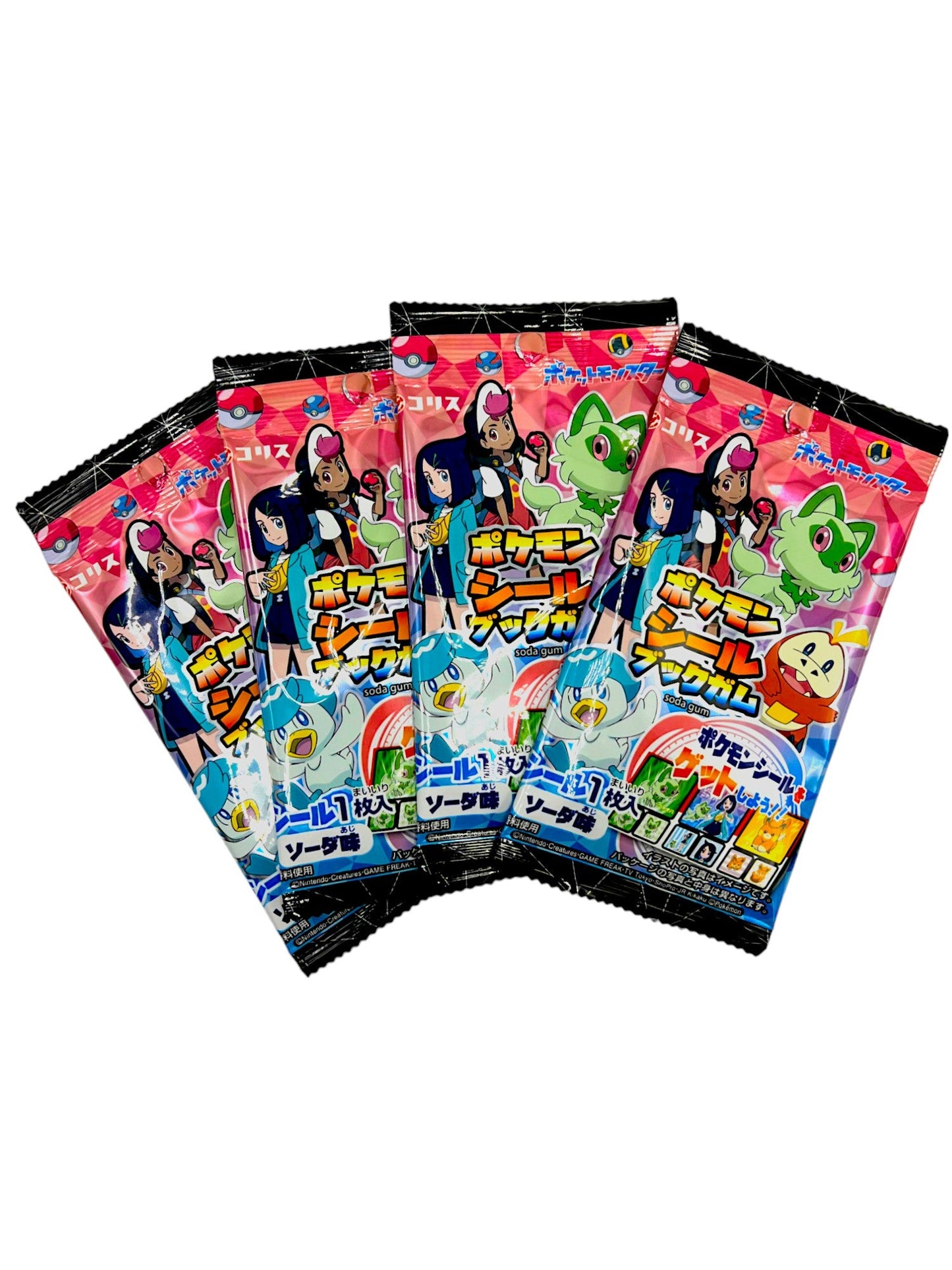 Coris Pokemon Sticker Book with Gum (Japan)