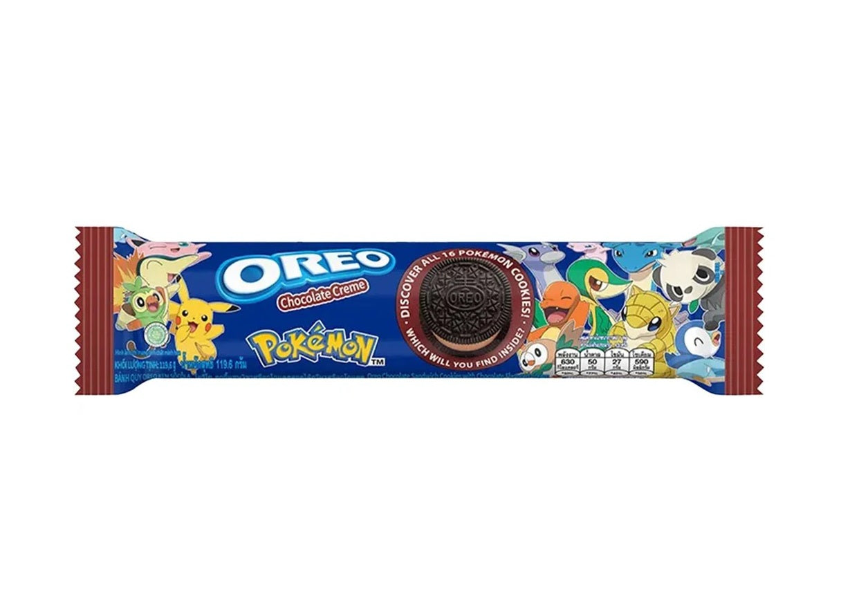 Oreo Pokemon Ice Cream Blueberry Sandwich Cookies (Indonesia)