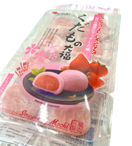 Japanese Mochi (Rice Cake) Strawberry Flavor 240g (Japan)
