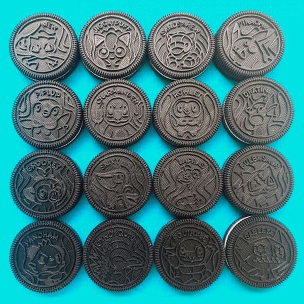 Oreo Pokemon Chocolate Cream Cookies (Indonesia)